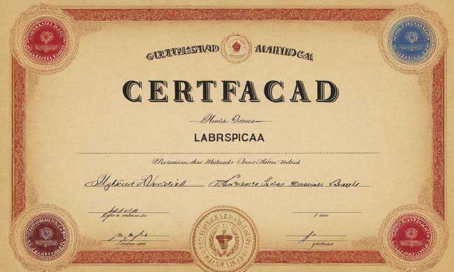 Un gráfico comparando certificados (Certificado laboral) y certificados (Constancia de trabajo).